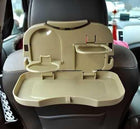 Portable Car Back Seat Cup Holder Tray
