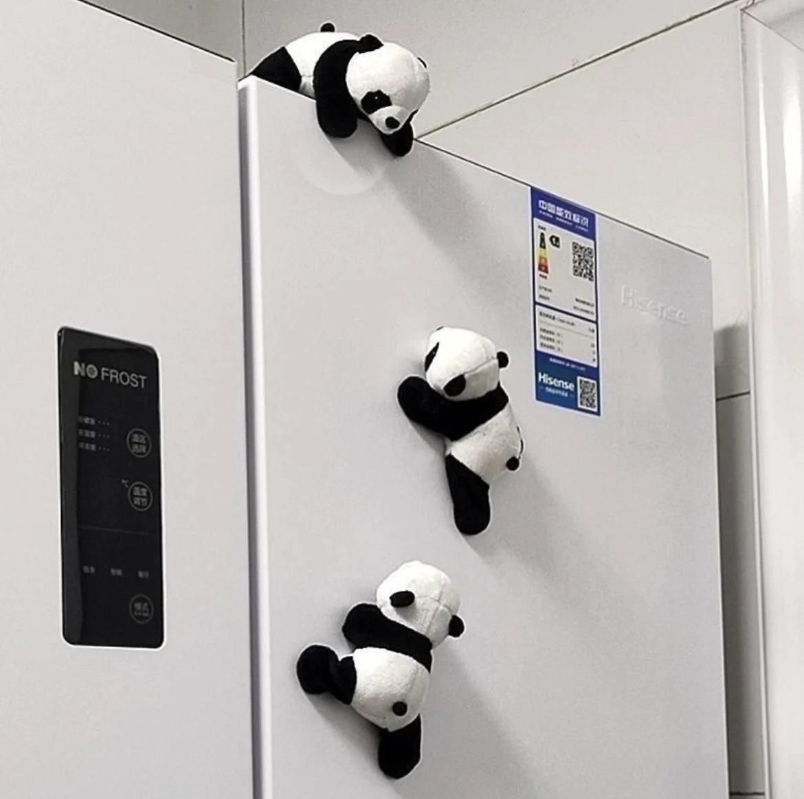 Cute Panda Magnetic Refrigerator Stickers