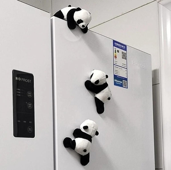 Cute Panda Magnetic Refrigerator Stickers