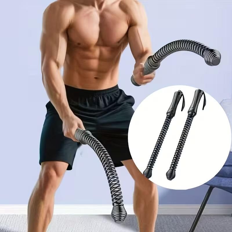 Black Portable Wireless Battle Ropes