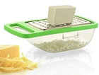 Cheese Grater Stainless Steel Kitchen Grater with Container Box Storage for Vegetables, Fruits, Ginger (2)