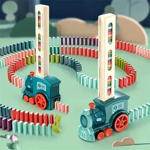Train Toy Domino Set Kids