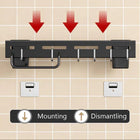 Wall Mounted Magnetic Knife Holder & Cutlery Organizer