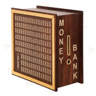 Wooden Piggy Bank for Kids